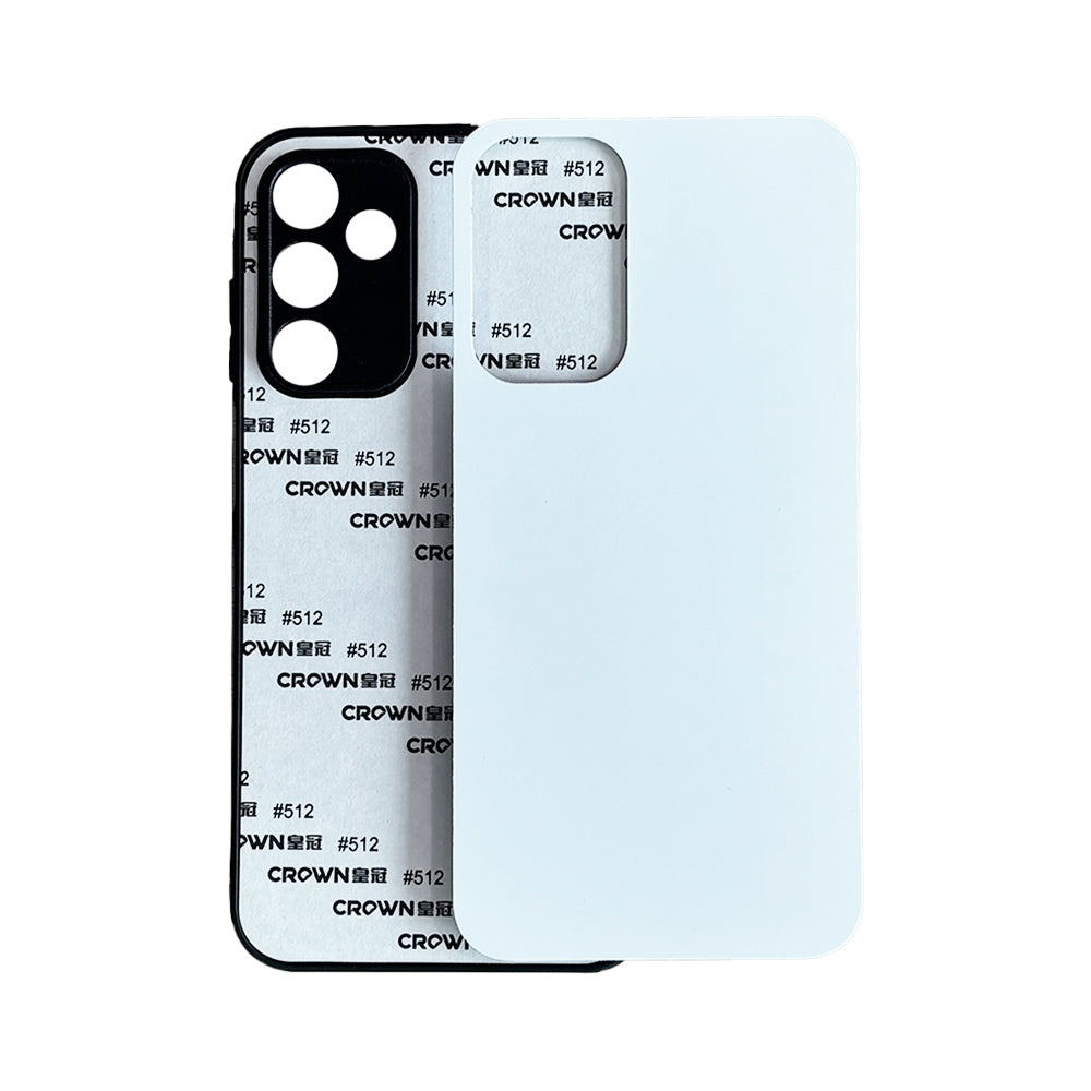 Galaxy A15 Sublimation Phone Case - Black Rubber